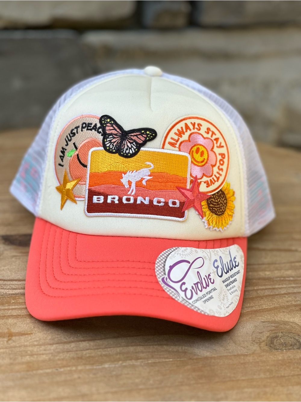 NEW Custom Trucker Hat Coral